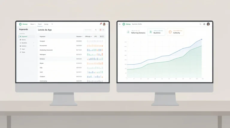 dashboard SEO Looker Studio